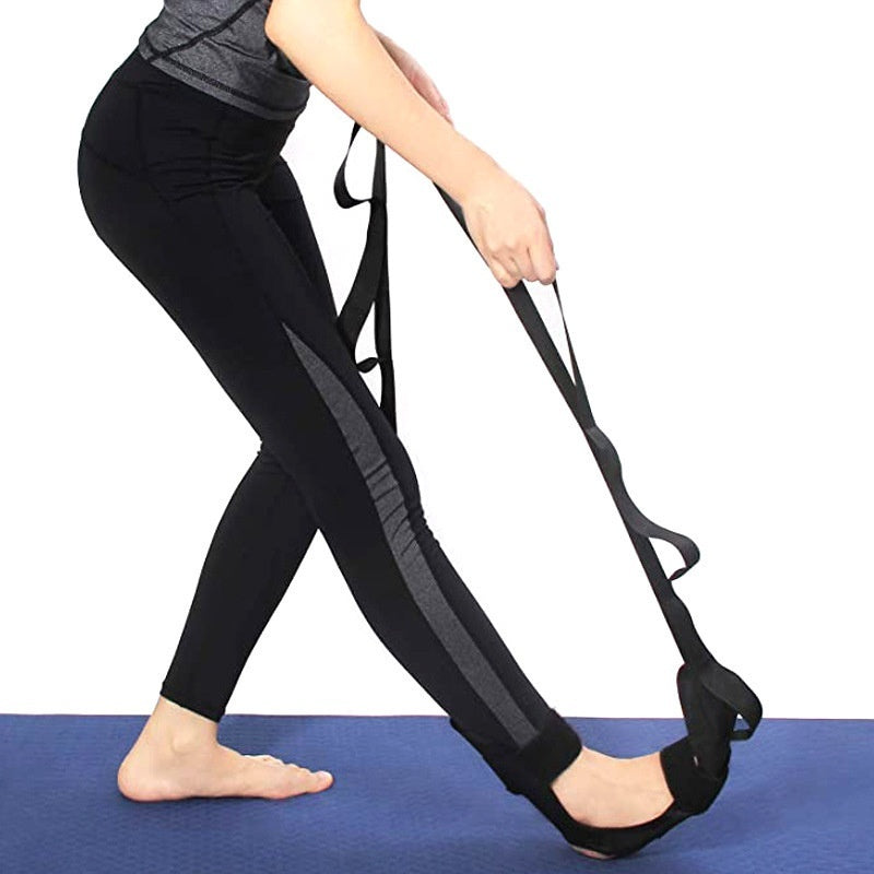 Rehabilitation Physiotherapy Training Stretch Strap Yoga Yoga Stretch Belt Exercise